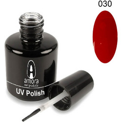 Amora 030 Red Flame Ημιμόνιμο Βερνίκι Νυχιών 10ml