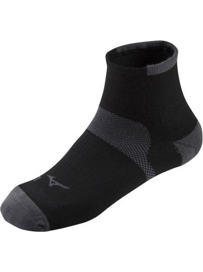 Mizuno DryLite Race Ανδρικές Κάλτσες Κοντές με Σχέδια Μαύρες J2GX9A50Z
