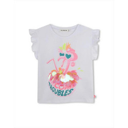 Billieblush Παιδικό T-Shirt Αμάνικο Λευκό 26162126