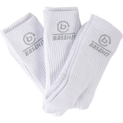Basehit Ανδρικές Κάλτσες Ψηλές Λευκές 3Pack 202.BU08.04