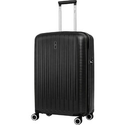 Rain RB80152M Βαλίτσα Μεσαία 65x40x25cm με 4 Ρόδες Μαύρη