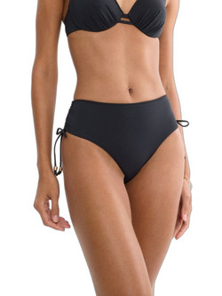 Triumph Twist Ψηλόμεσο Bikini Slip Μαύρο 10226501-0004