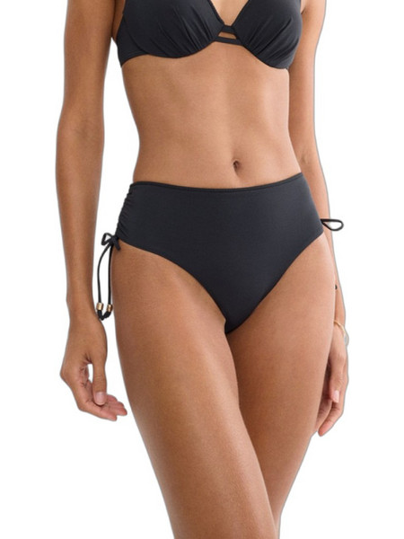 Triumph Twist Ψηλόμεσο Bikini Slip Μαύρο 10226501-0004