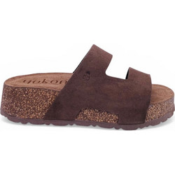 Yokono Γυναικεία Σανδάλια Suede Καφέ WIWI-260