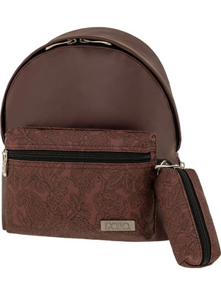 Polo Mini Dantela Σχολική Τσάντα Πλάτης Νηπιαγωγείου Καφέ 911005-3400