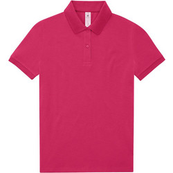 B&C Collection Γυναικεία Μπλούζα Polo Κοντομάνικη Φούξια PW461