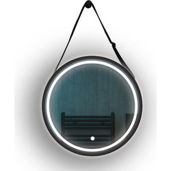 Eurolamp Arte Illumina T Στρογγυλός Καθρέπτης Μπάνιου Led Αφής Μεταλλικός 144-88007