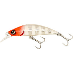 Westin Rushbait 100EFS Τεχνητό Δόλωμα Πλάνος Φωσφοριζέ 10cm 52gr RedHead Zebra Glow