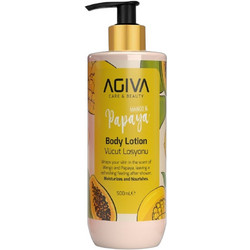 Agiva Mango Papaya Ενυδατική Lotion Σώματος 500ml