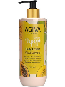 Agiva Mango Papaya Ενυδατική Lotion Σώματος 500ml