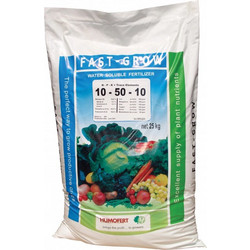 Humofert Fast-Grow Διαφυλλικό Λίπασμα Φυκιών 10-50-10 10kg