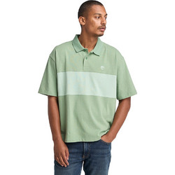 Timberland Ανδρική Μπλούζα Polo Κοντομάνικη Πράσινο Mint TB0A68UYEPE