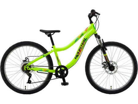 Polar Booster Plasma 240 FS 2026 Παιδικό Mountain Bike 24" με 6 Ταχύτητες Lime