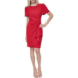 DKNY Mini Φόρεμα για Γάμο / Βάπτιση Κόκκινο DD4A1959-SCA