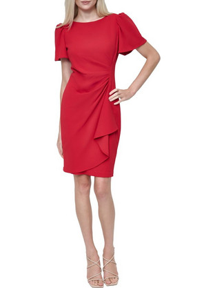 DKNY Mini Φόρεμα για Γάμο / Βάπτιση Κόκκινο DD4A1959-SCA