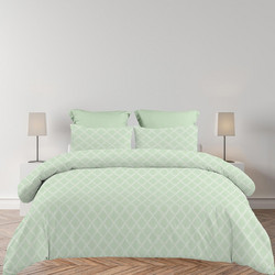 Astron Σετ Σεντόνια Υπέρδιπλα Βαμβακερά 245x260 Lucia Olive