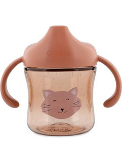 Trixie Sippy Cup Tritan με Λαβές Mrs. Cat 200ml