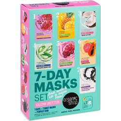 Natura Siberica Organic Shop 7-Day Masks Glow Better Set 7τμχ