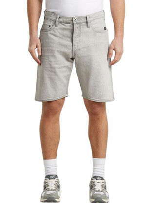 G-Star RAW Ανδρική Βερμούδα Λινή Γκρι D24411-E206-H962