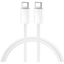 Bwoo BO-X284 Braided USB-C to USB-C 60W 1m White