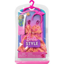 Mattel Barbie Style Πορτοκαλί Floral Φόρεμα