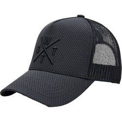Watts Ανδρικό Καπέλο Jockey με Δίχτυ Snapback Υφασμάτινο Μαύρο 8-1RTRIBE-BC999