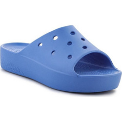 Crocs Γυναικείες Παντόφλες Καλοκαιρινές Flatforms Ανατομικές Αντιολισθητικές Μωβ 208180-4ON