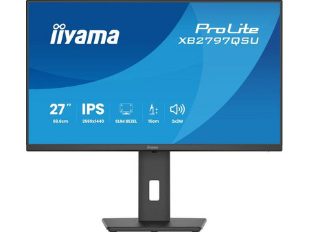 iiyama XB2797QSU-B1 IPS Monitor 27" 2560x1440 QHD 75Hz 1ms