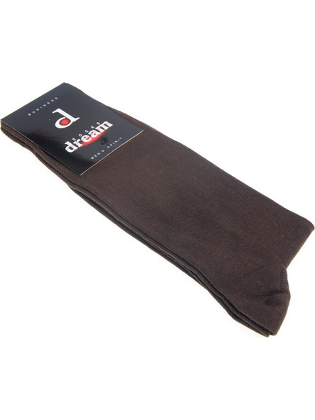 Dream Socks Ανδρικές Κάλτσες Ψηλές Σοκολατί 1032