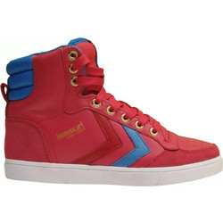 Hummel Γυναικεία Sneakers Μποτάκια Κόκκινα 63067-3484