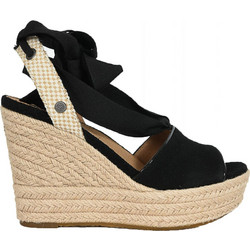 UGG Καλοκαιρινές Γυναικείες Πλατφόρμες Ψηλές Μαύρες 1100974-BLK