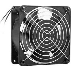 Lanberg AK-1501-B Ανεμιστήρας για Καμπίνες Rack 10"/19" 120x120x38mm