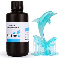 Elegoo Standard Ρητίνη 3D Printer Transparent Blue 1kg