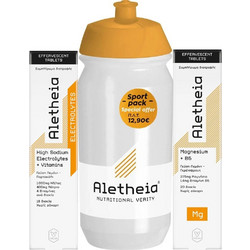 Vican Aletheia High Sodium Electrolytes & Vitamins 18s + Magnesium & Β6 20 Αναβράζοντα Δισκία + Παγούρι
