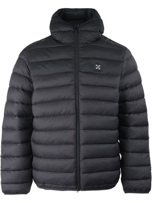 Oxbow Ανδρικό Μπουφάν Puffer Μαύρο OXV932117-GRT