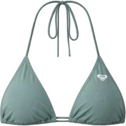 Roxy Solid Essentials Bikini Top Τριγωνάκι Βεραμάν ERJX305688