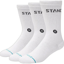 Stance Ανδρικές Κάλτσες Ψηλές με Σχέδια Λευκές 3Pack A356C25ORI