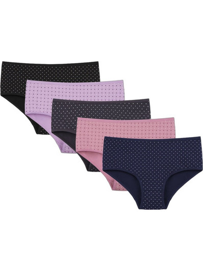 Donella Βαμβακερά Γυναικεία Slip Πολύχρωμα Multipack 258127