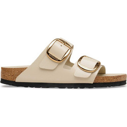 Birkenstock Arizona Δερμάτινα Γυναικεία Σανδάλια Ανατομικά Μπεζ 1031873