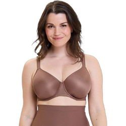 Sans Complexe Σουτιέν Minimizer με Μπανέλα Καφέ 24008