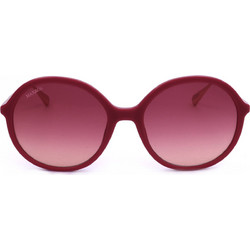 Max & Co MO0109 75T Γυναικεία Γυαλιά Ηλίου Στρογγυλά Κοκάλινα Ροζ με Ροζ Φακό