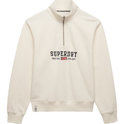 Superdry Γυναικείο Αθλητικό Φούτερ Εκρού W2012618A-8ML