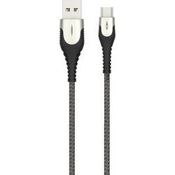 Xipin LX52 Braided USB-A to USB-C 1.2m Silver