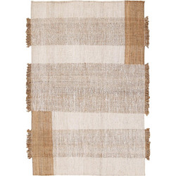 Royal Carpet Botanica Χειροποίητο Χαλί Ορθογώνιο Καλοκαιρινό Μάλλινο 200x300cm RC-3 White Natural