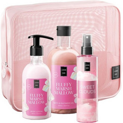 Lavish Care Fluffy Marshmallow Shower Gel 500ml + Body Lotion 300ml + Sweet Clouds Mist 200ml + Neseser