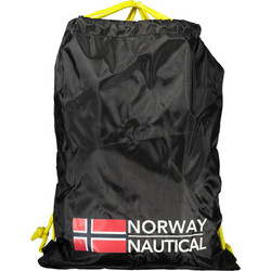 Norway Τσάντα Πλάτης Γυμναστηρίου Μαύρη 830001