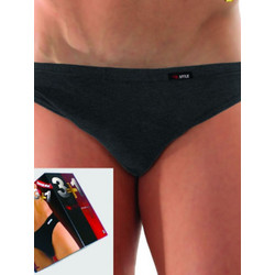 Apple Boxer Ανδρικά Σλιπ Βαμβακερά Ανθρακί 4Pack 0214240