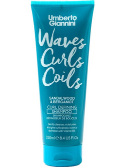 Umberto Giannini Curls & Coils Curl Σαμπουάν για Όγκο για Σγουρά Μαλλιά 250ml