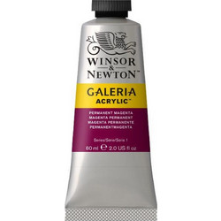 Winsor & Newton Galeria Permanent Magenta Ακρυλικό Χρώμα Ζωγραφικής 60ml