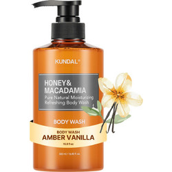 Kundal Honey & Macadamia Amber Vanilla Αφρόλουτρο σε Gel 500ml